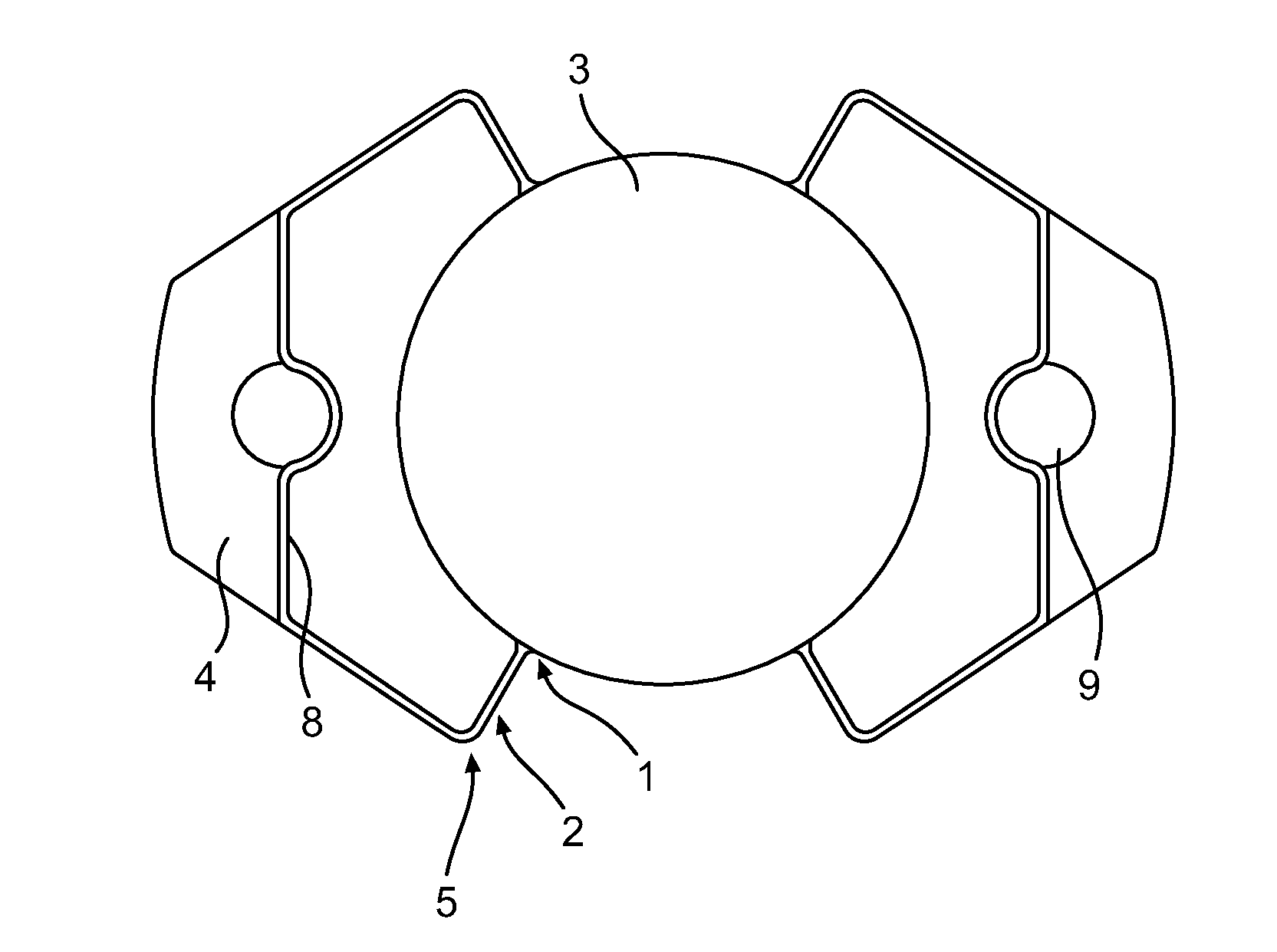 Haptic devices for intraocular lens