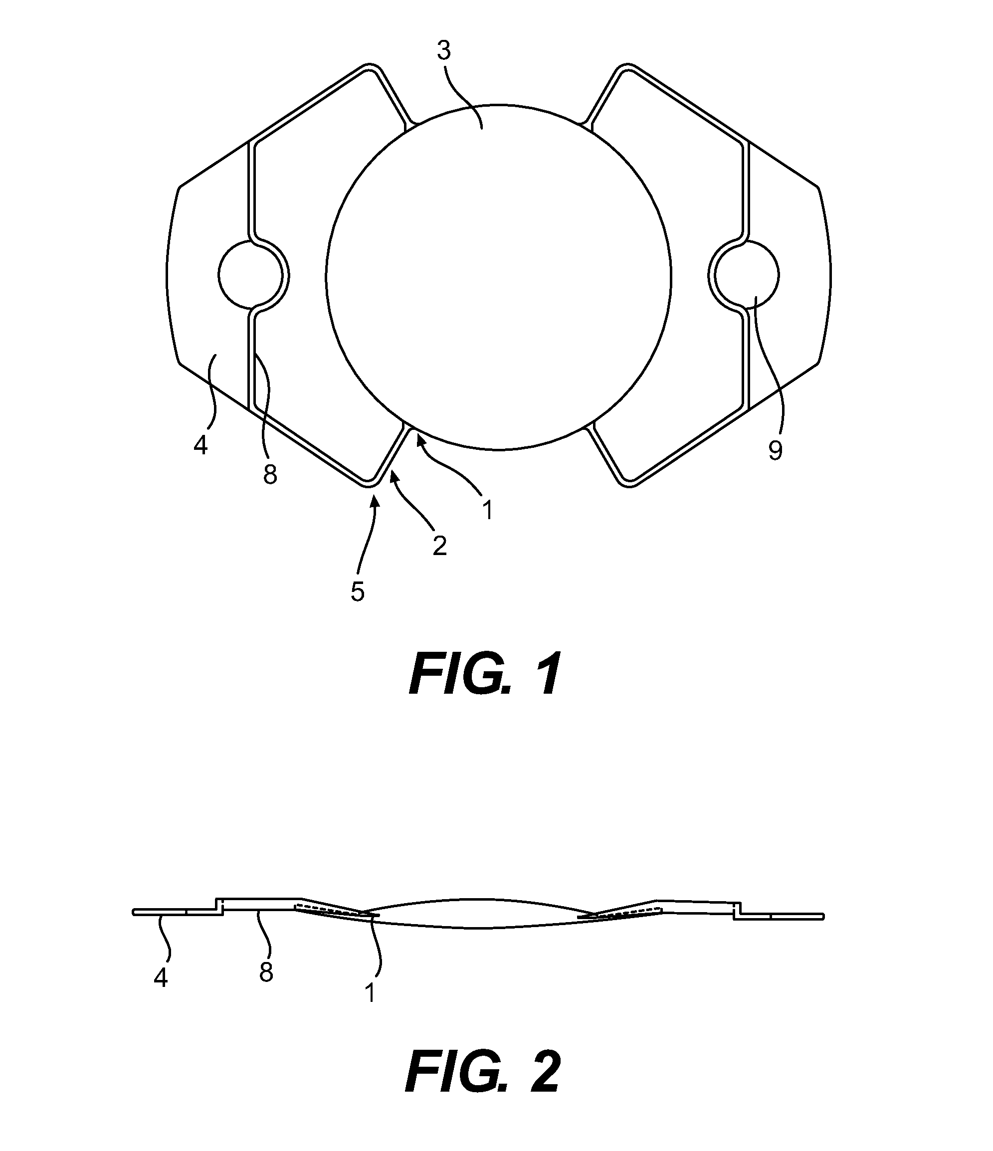 Haptic devices for intraocular lens