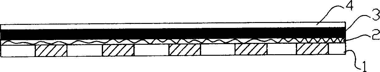 Self adhesive and high molecule self adhesive water-proof coil and producing process