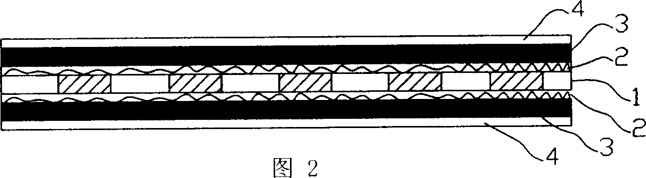 Self adhesive and high molecule self adhesive water-proof coil and producing process