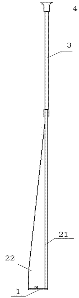 A passive simulation wedge device with adjustable wind profile in a building wind tunnel