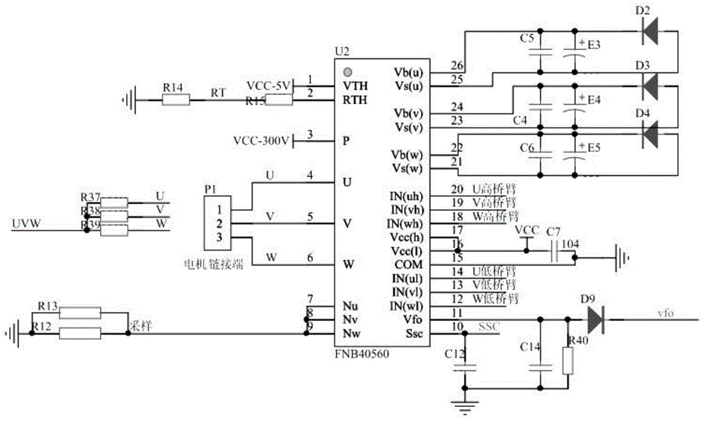 Air blowing heating intelligent control module