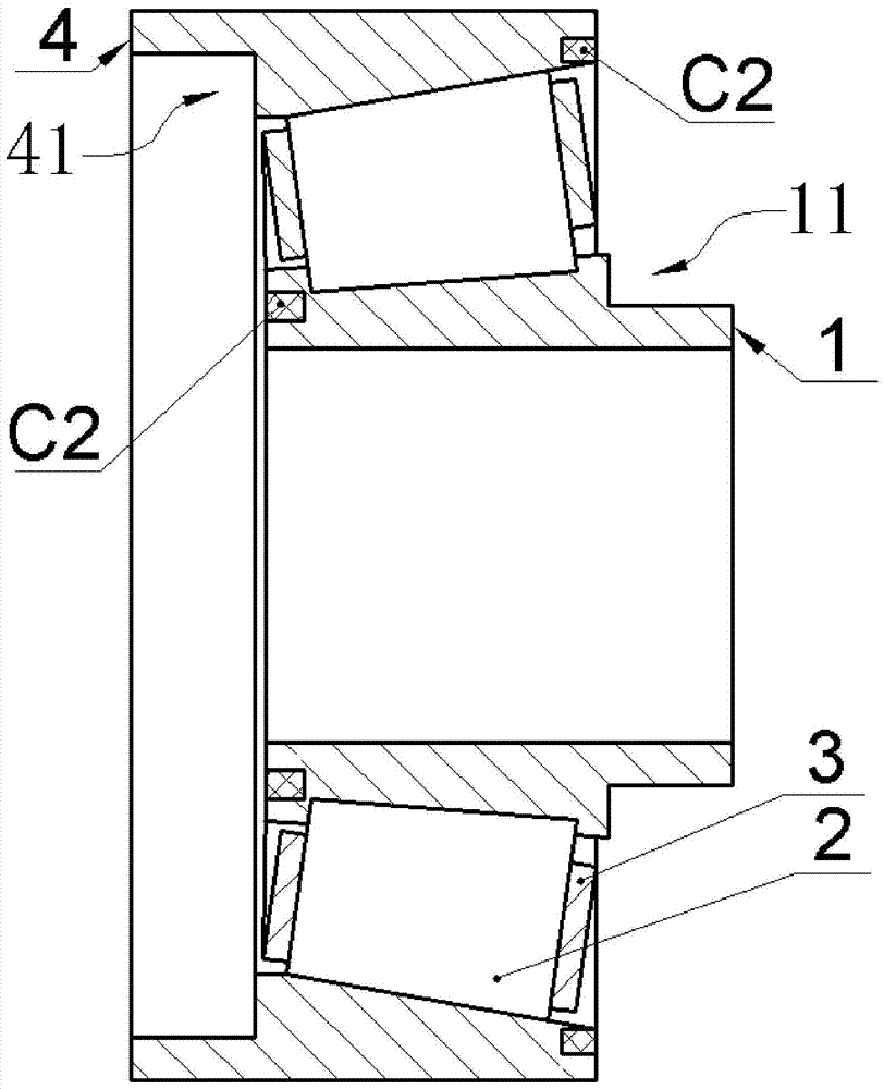 Self-sensing tapered roller bearings for wind turbines