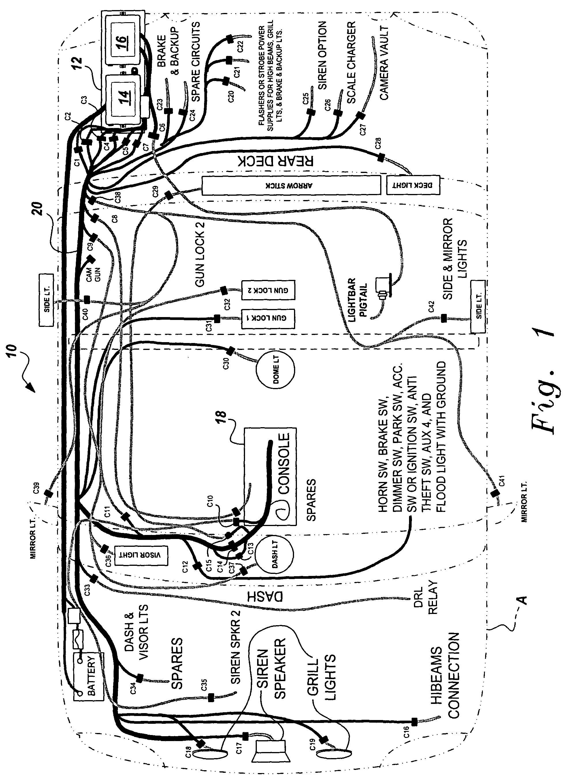 Universal fleet electrical system