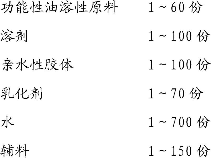 Nano water-soluble emulsion and preparation method thereof