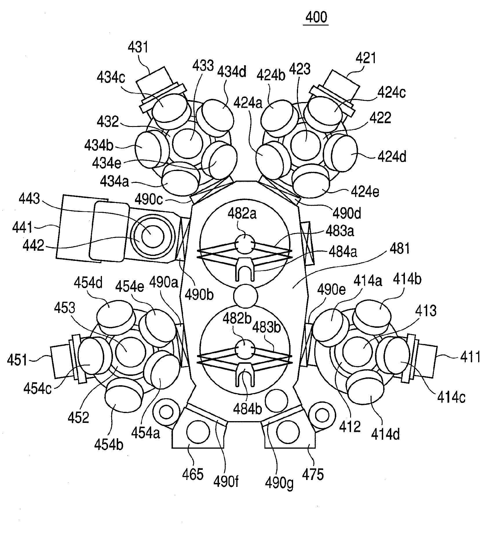 Vacuum thin film forming apparatus