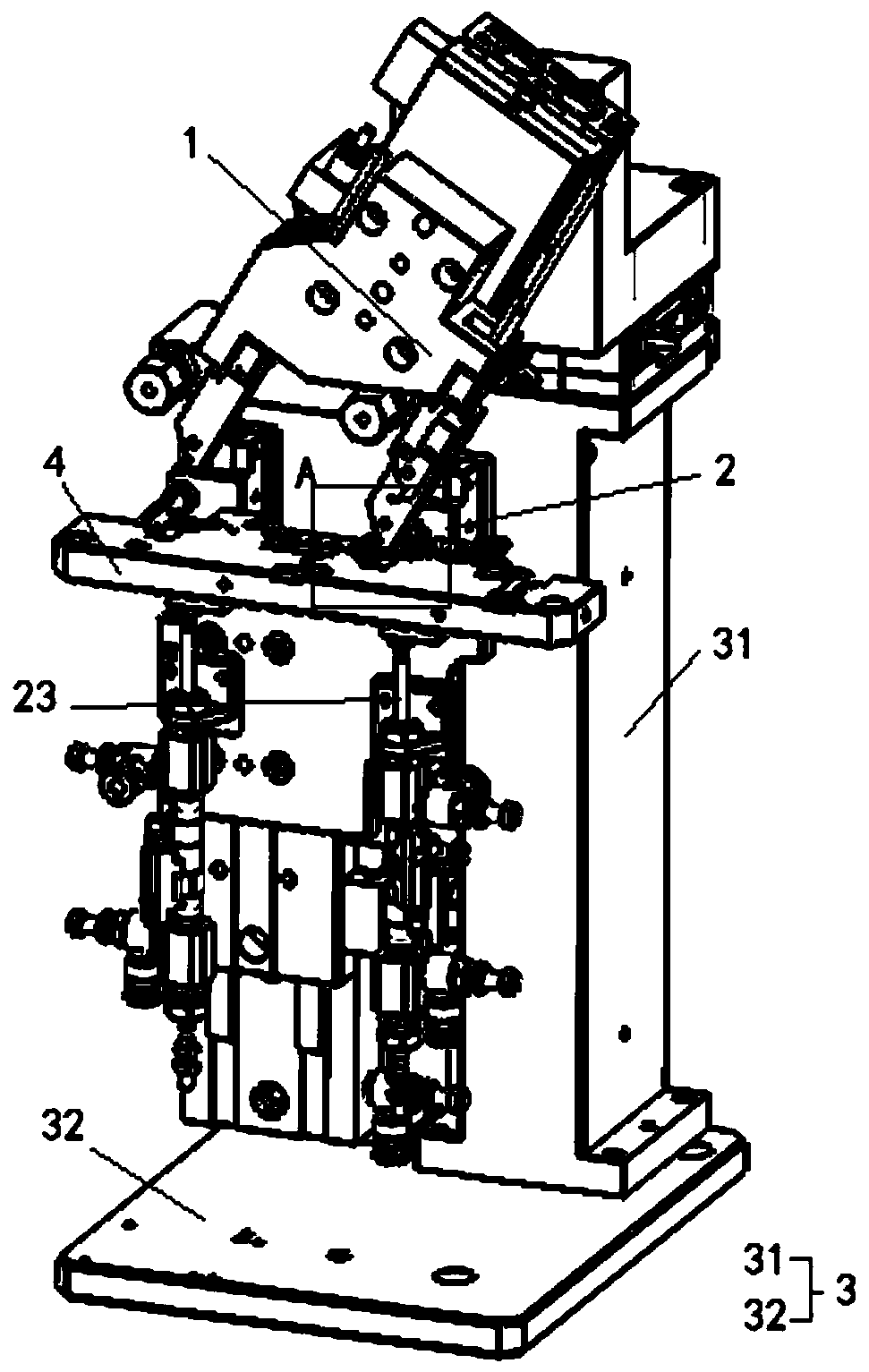 Automatic bending machine for flexible circuit board