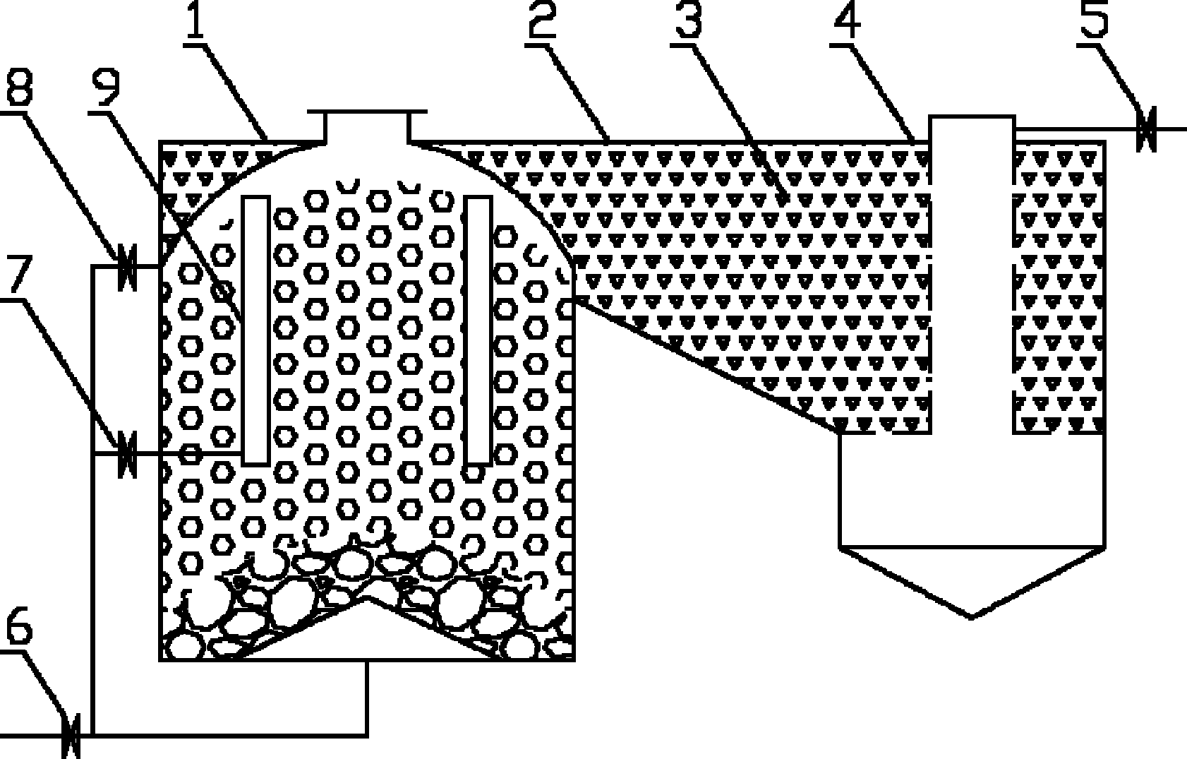 Method for recovering blowing gas