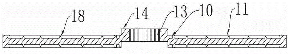 Supporting flow guide plate and separation filtering membrane column device