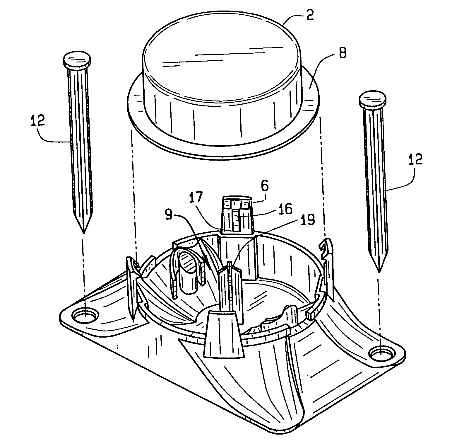 Insecticidal activatable bait station