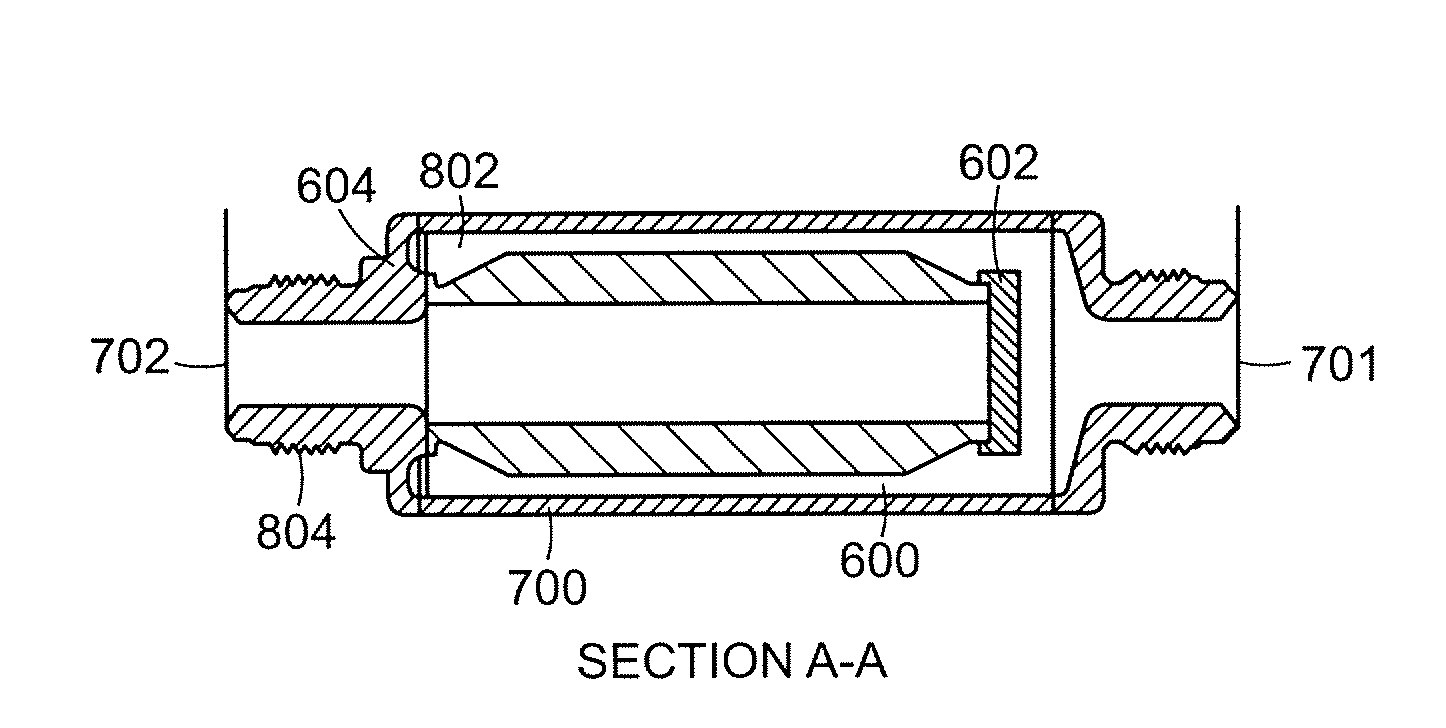 Sintered fiber filter