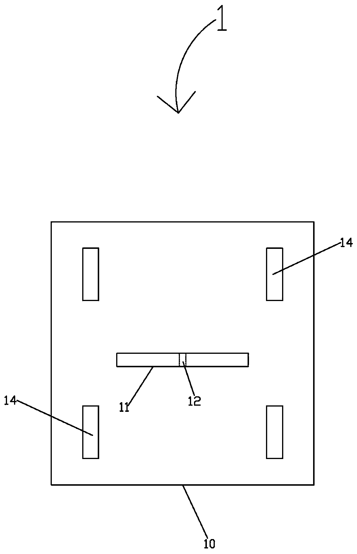 Postpositioned pre-buried wall-linking device and erecting construction method thereof