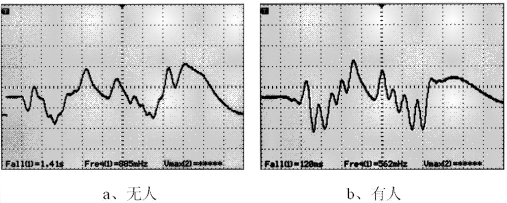 Digital passive infrared stationary human body detector and detection method thereof