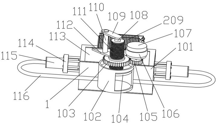 Aerial fire extinguishing equipment for unmanned aerial vehicle