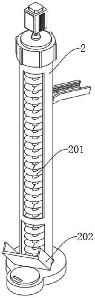 Automatic mixing and moving feeding system for novel building material production process