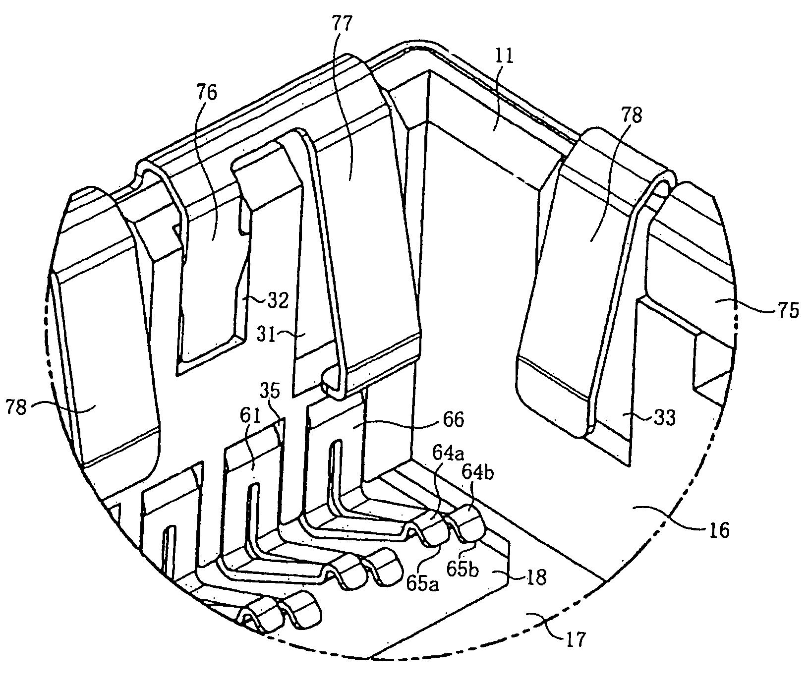 Camera socket module