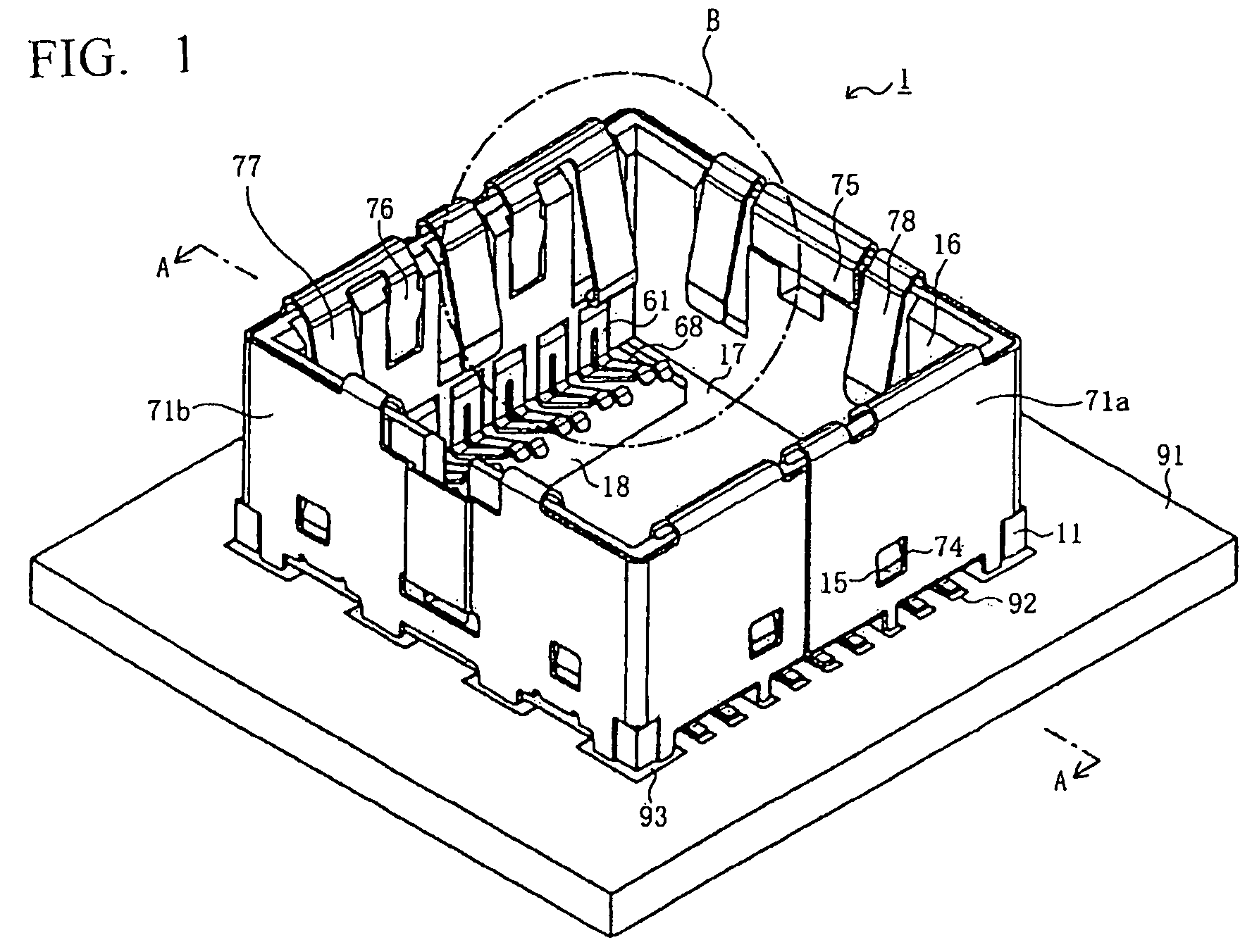 Camera socket module