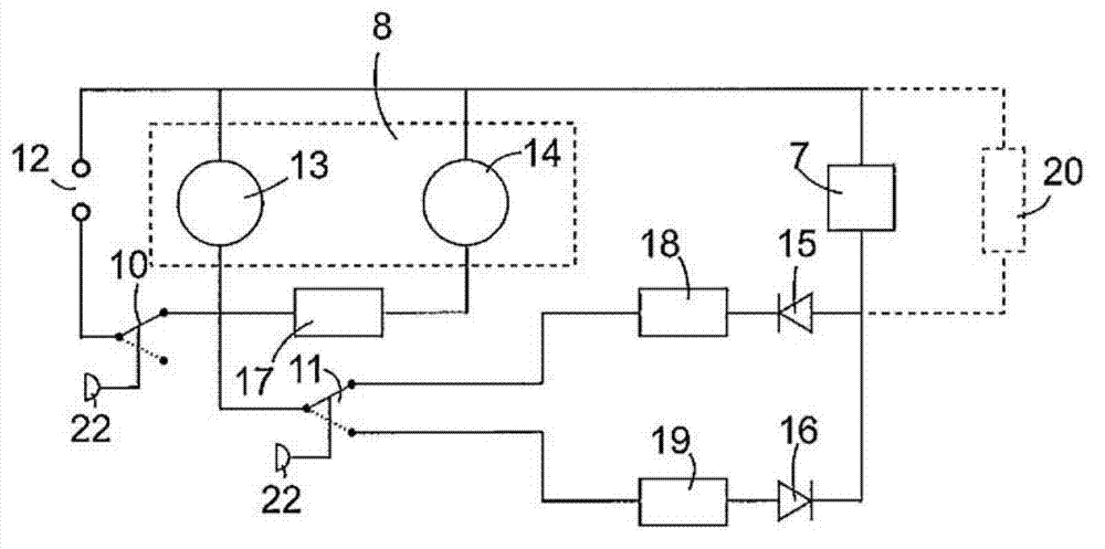 Refrigeration device and refrigerating machine therefor