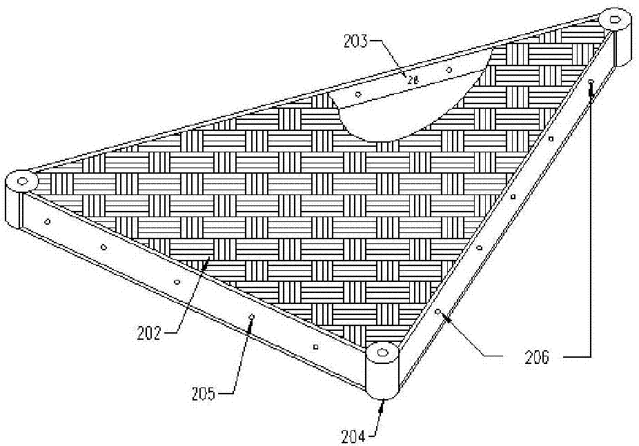 Truss type radome