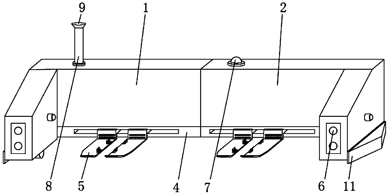 Expandable parking robot