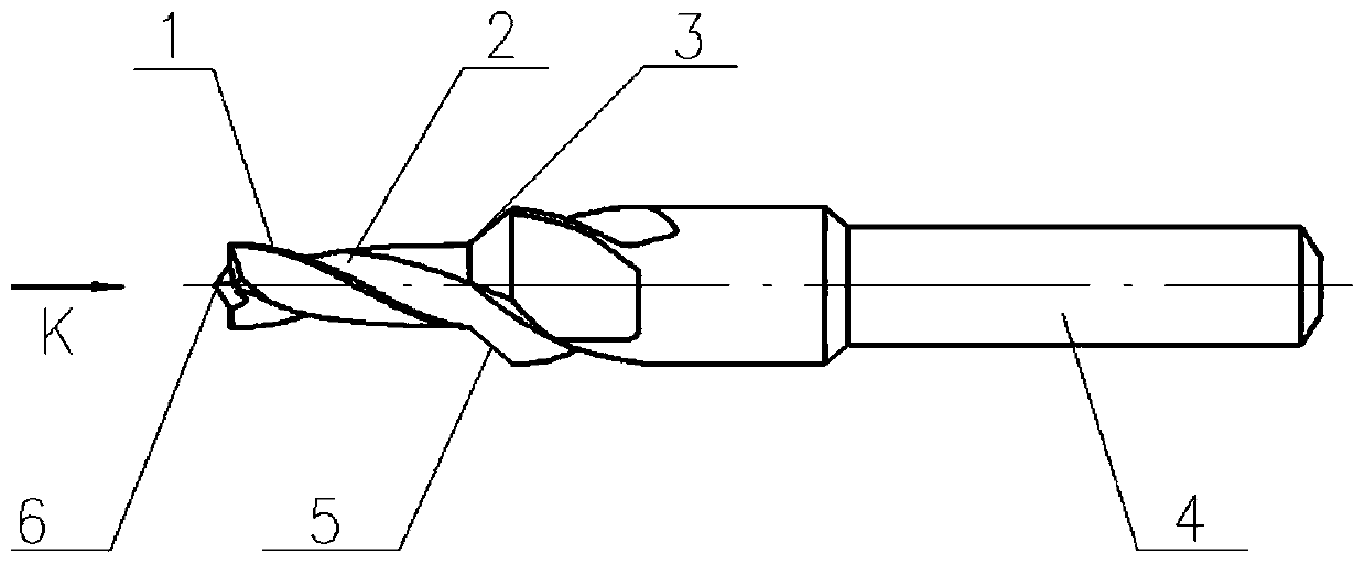 Automatic reaming and counterboring cutter applicable to weakly rigid equipment