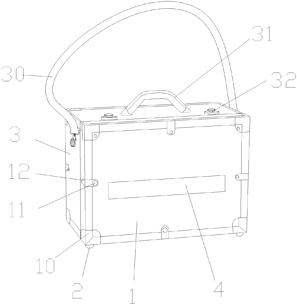 Detection box used for food inspection