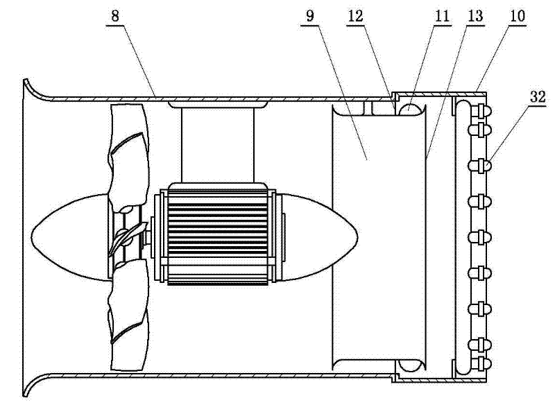 Far-range air-supply type spraying device