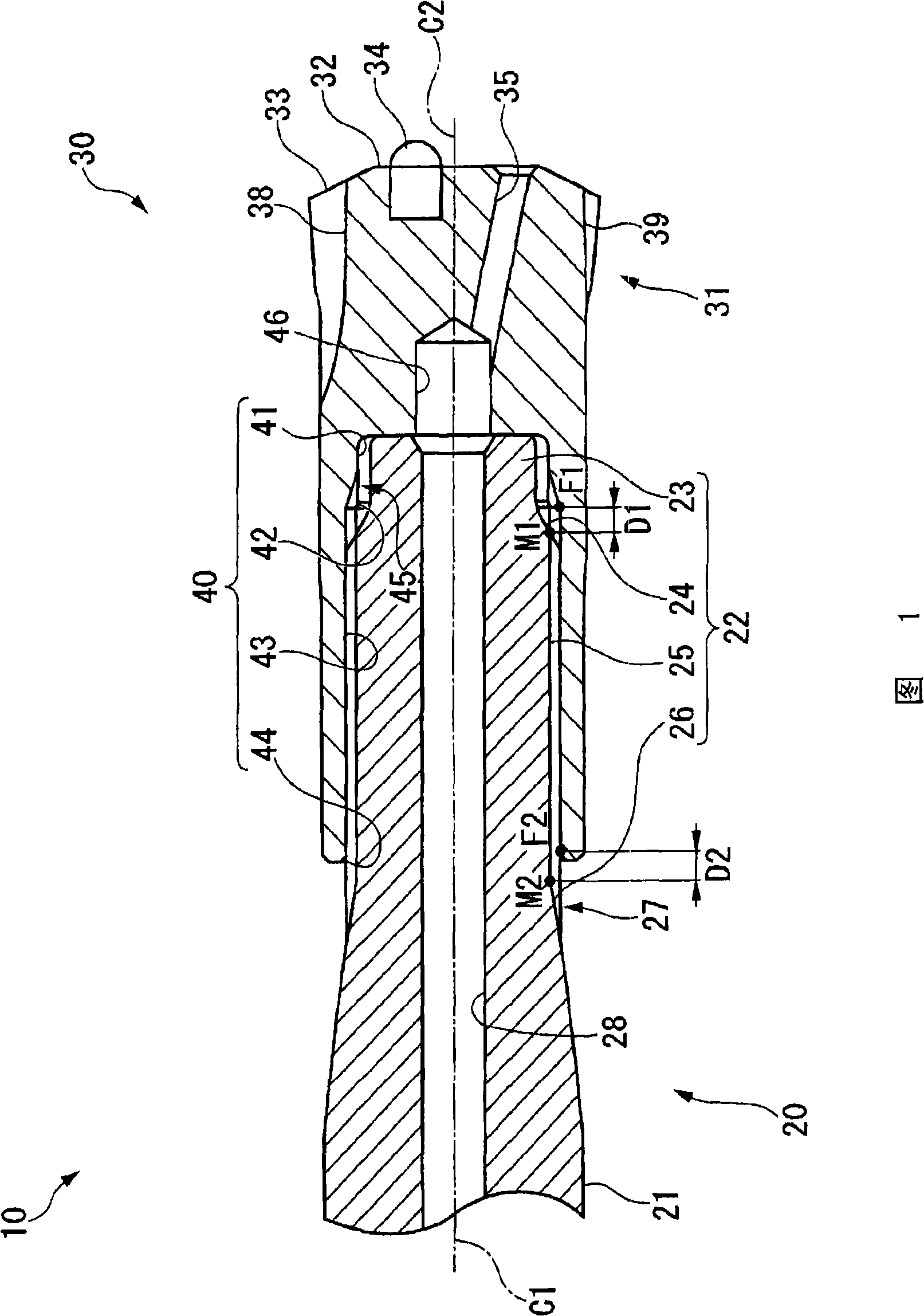 Cutting rod, cutting bit and cutting tool