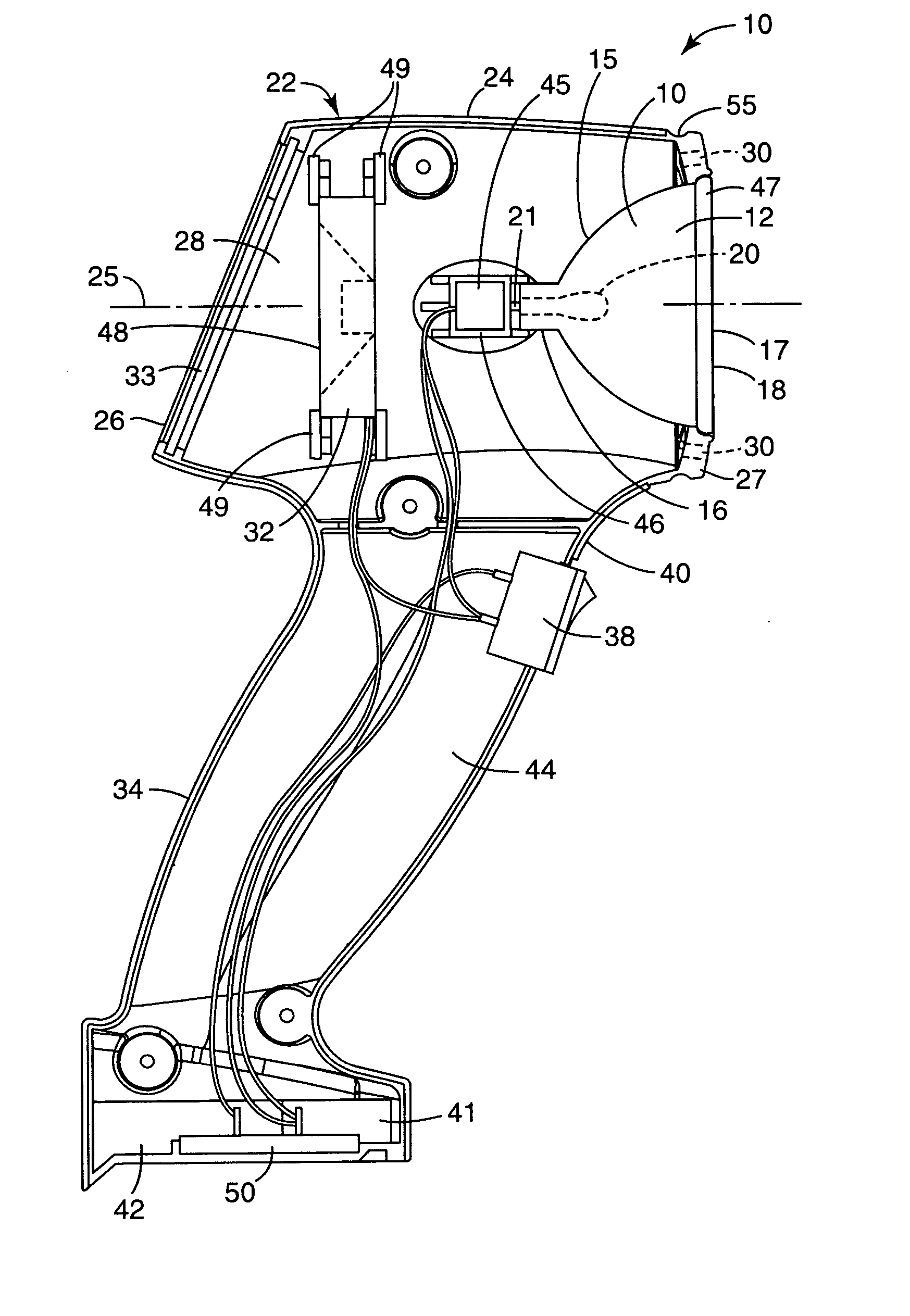 Inspection light assembly