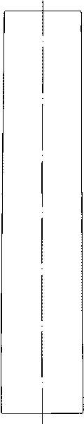 Insulating supporting rod for high-voltage electrical appliance and production method thereof