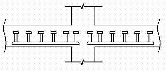 Spiral sheer reinforcement and bar arrangement of slab steel bars using same