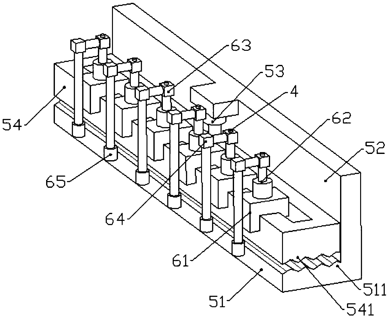 Film bidirectional accurate stretching device