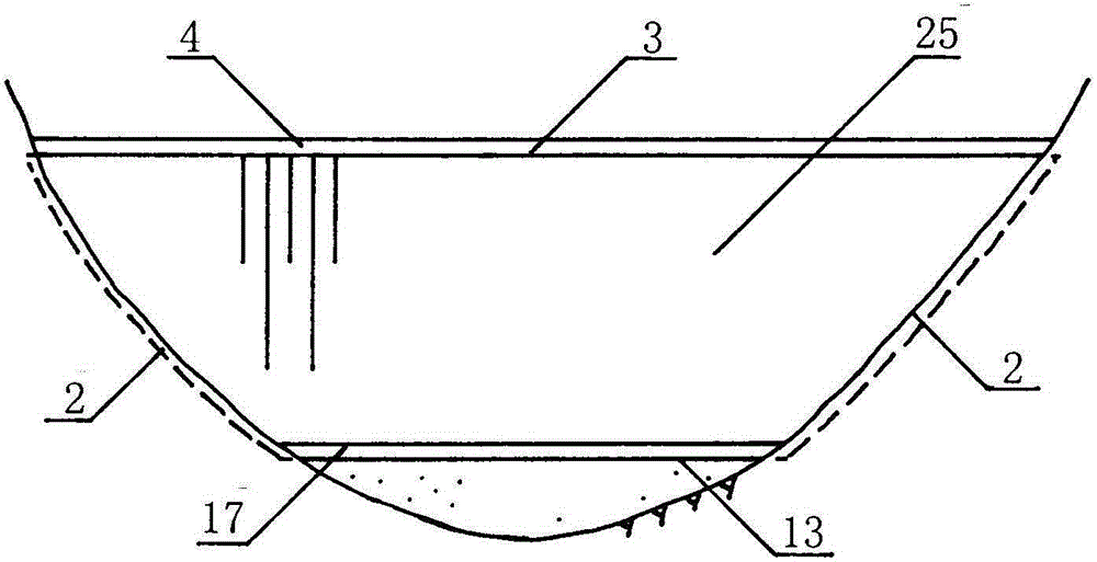 Construction method of composite face earth-rock dam and anti-seepage body