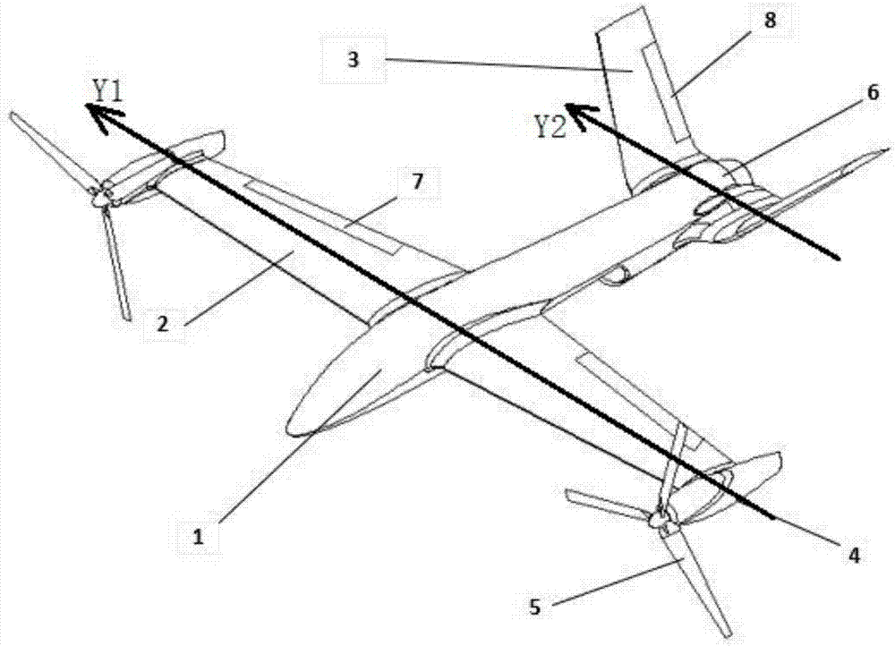 Hybrid type tilting rotor-wing unmanned aerial vehicle