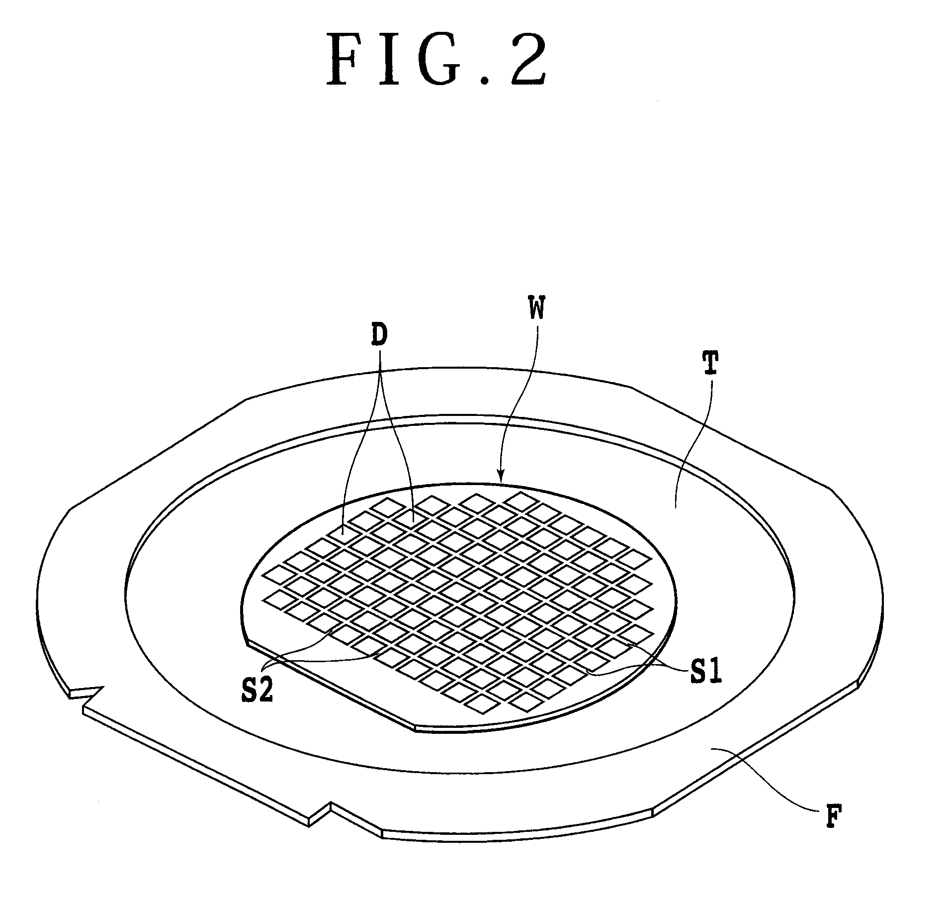 Laser processing method for semiconductor wafer