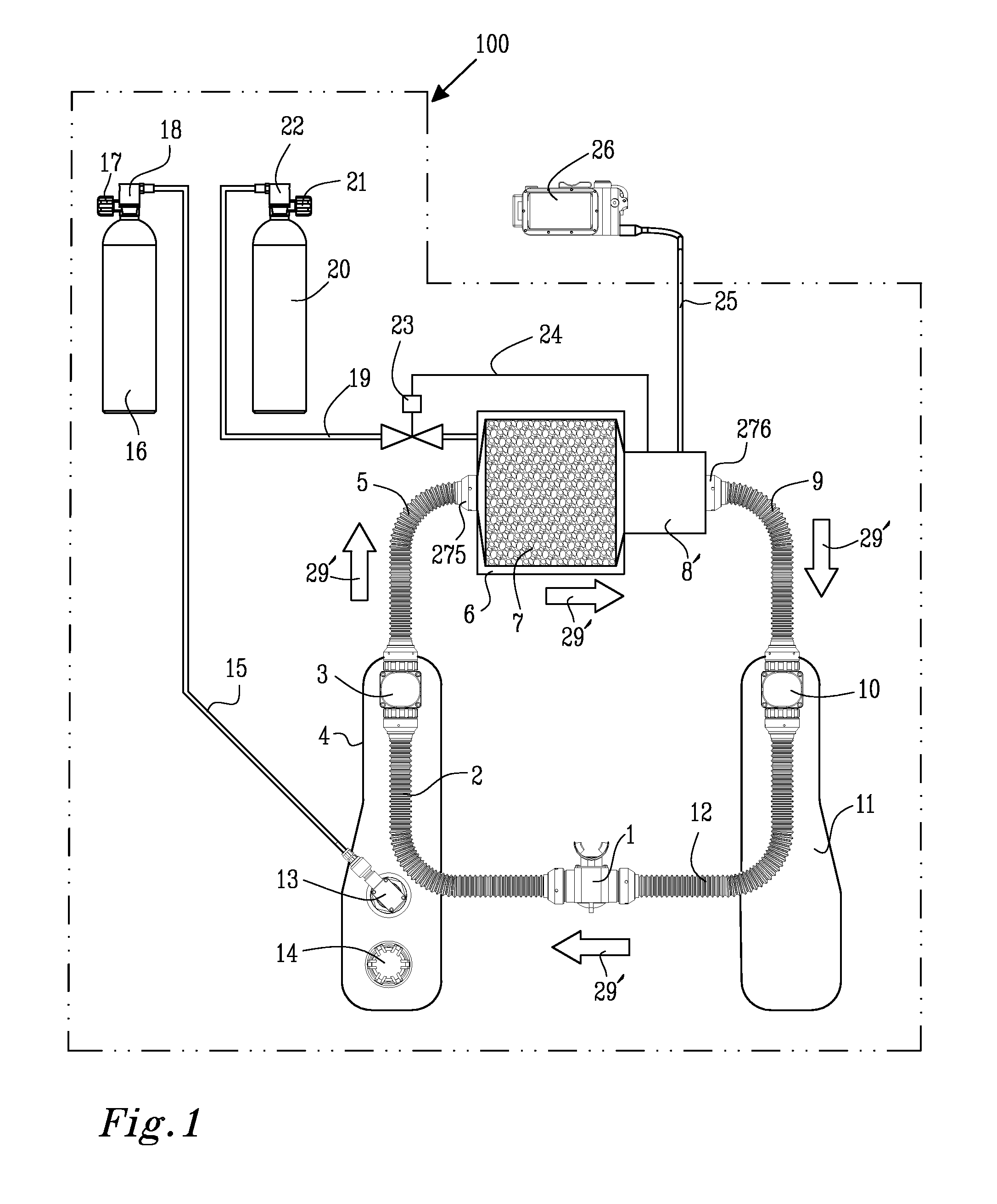 Auto calibration / validation of oxygen sensor in breathing apparatus