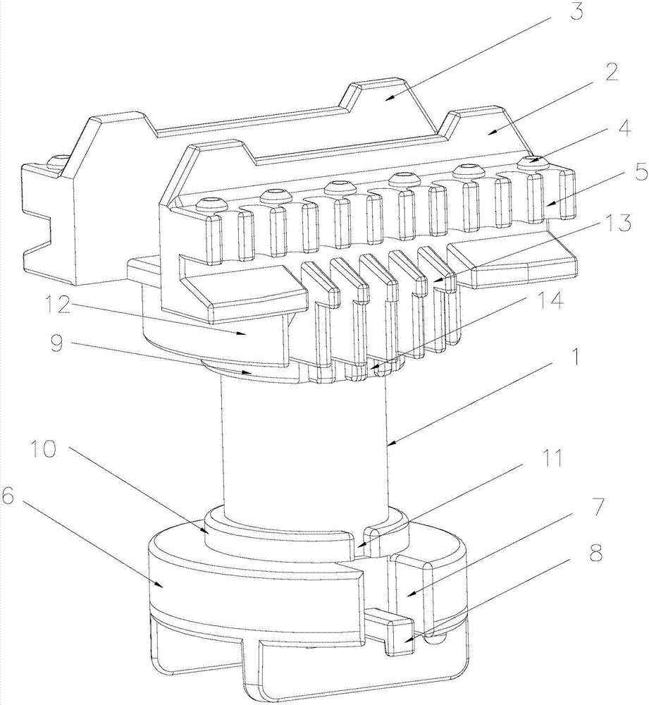 Transformer winding bobbin