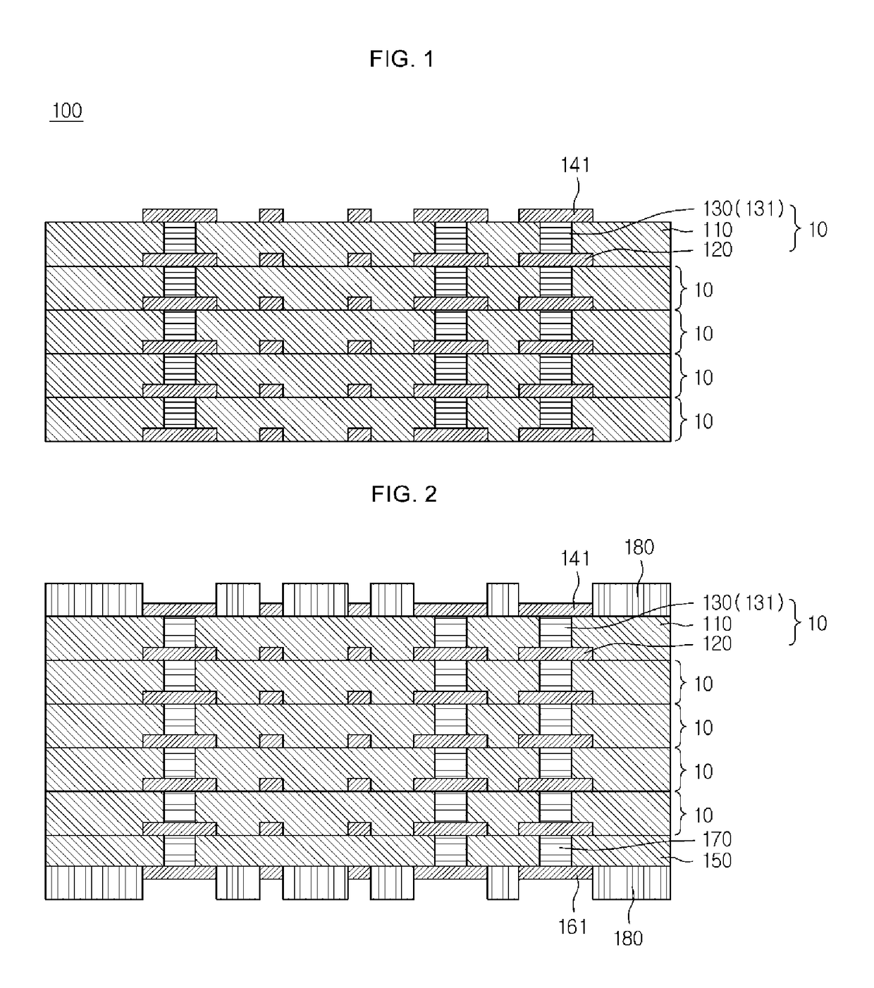 Multilayered substrate and method of manufacturing the same