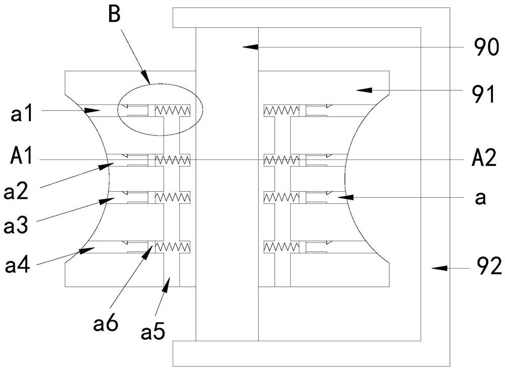 Water cooling equipment for clean production of copper alloy