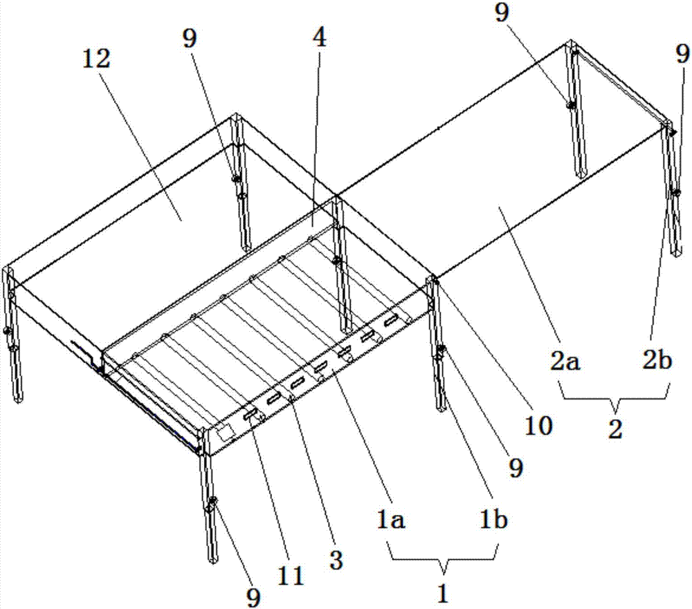 Writing table capable of correcting position structures of fonts