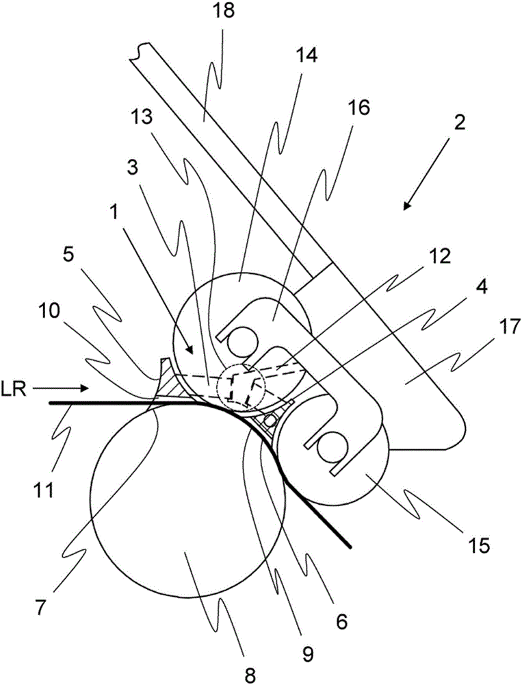 Compressor unit for a stretcher of a textile machine