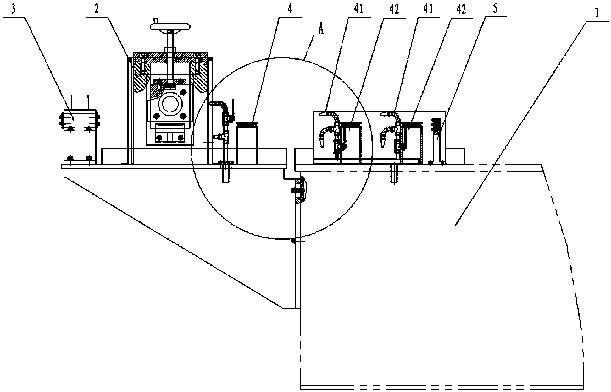 Material cleaning device of pipe welder