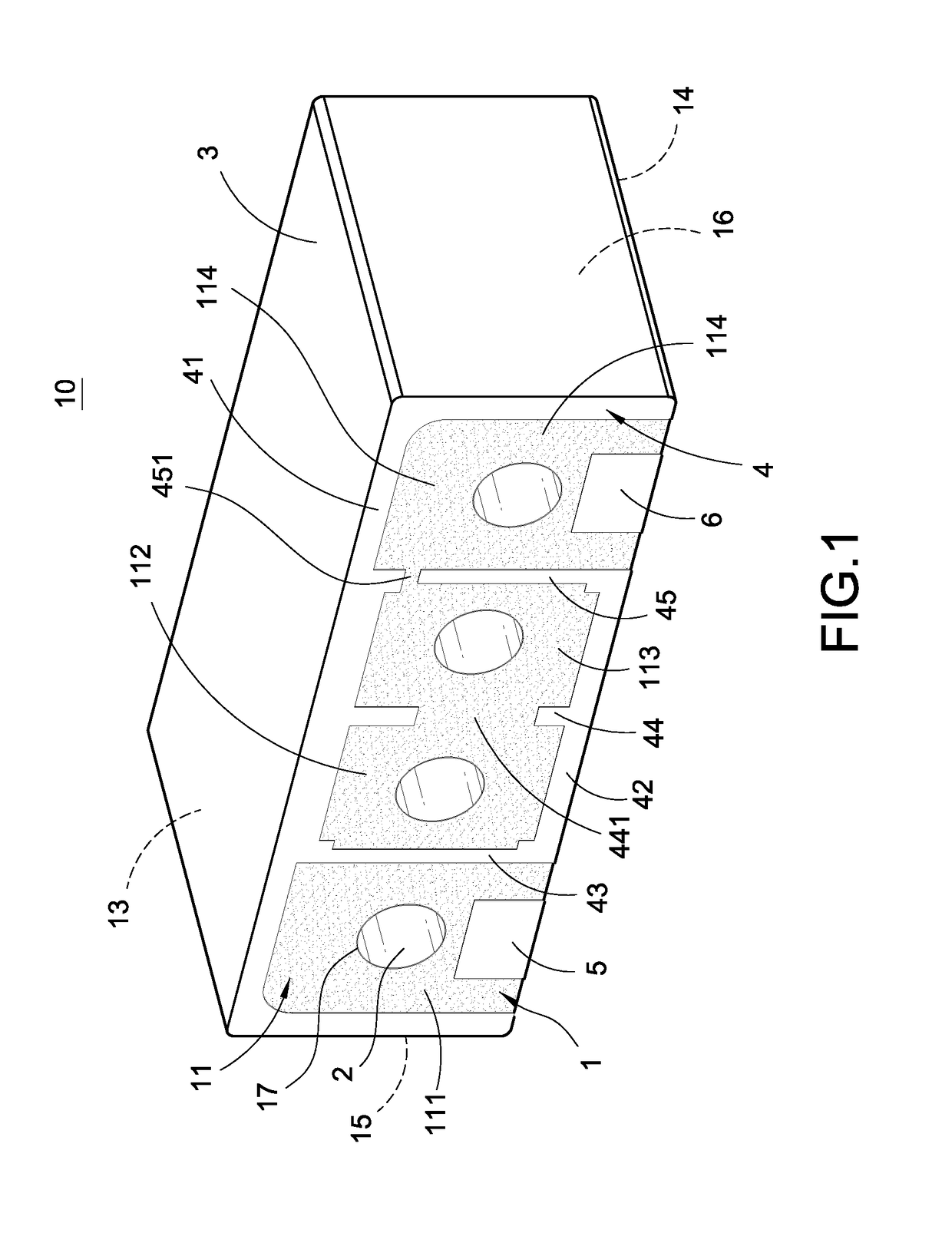 Filter structure improvement