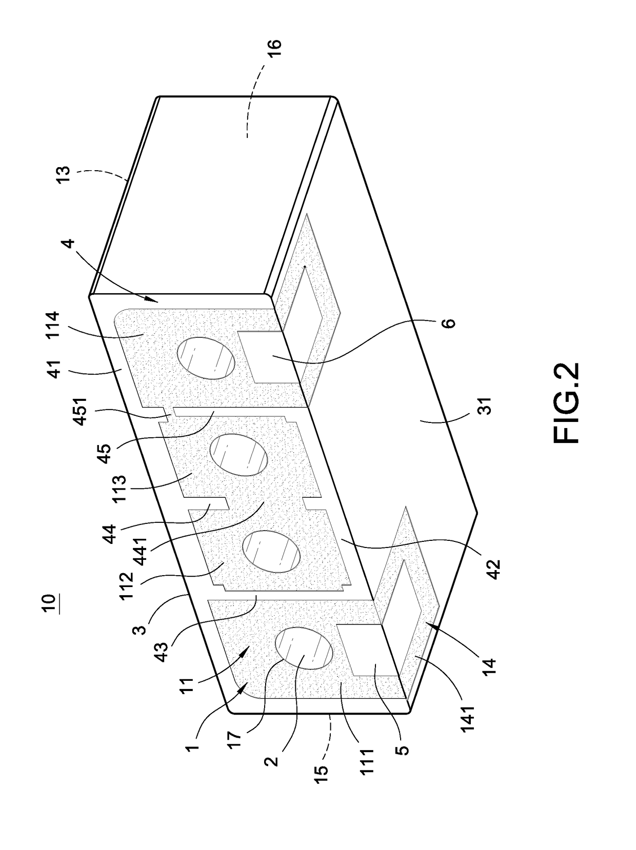 Filter structure improvement