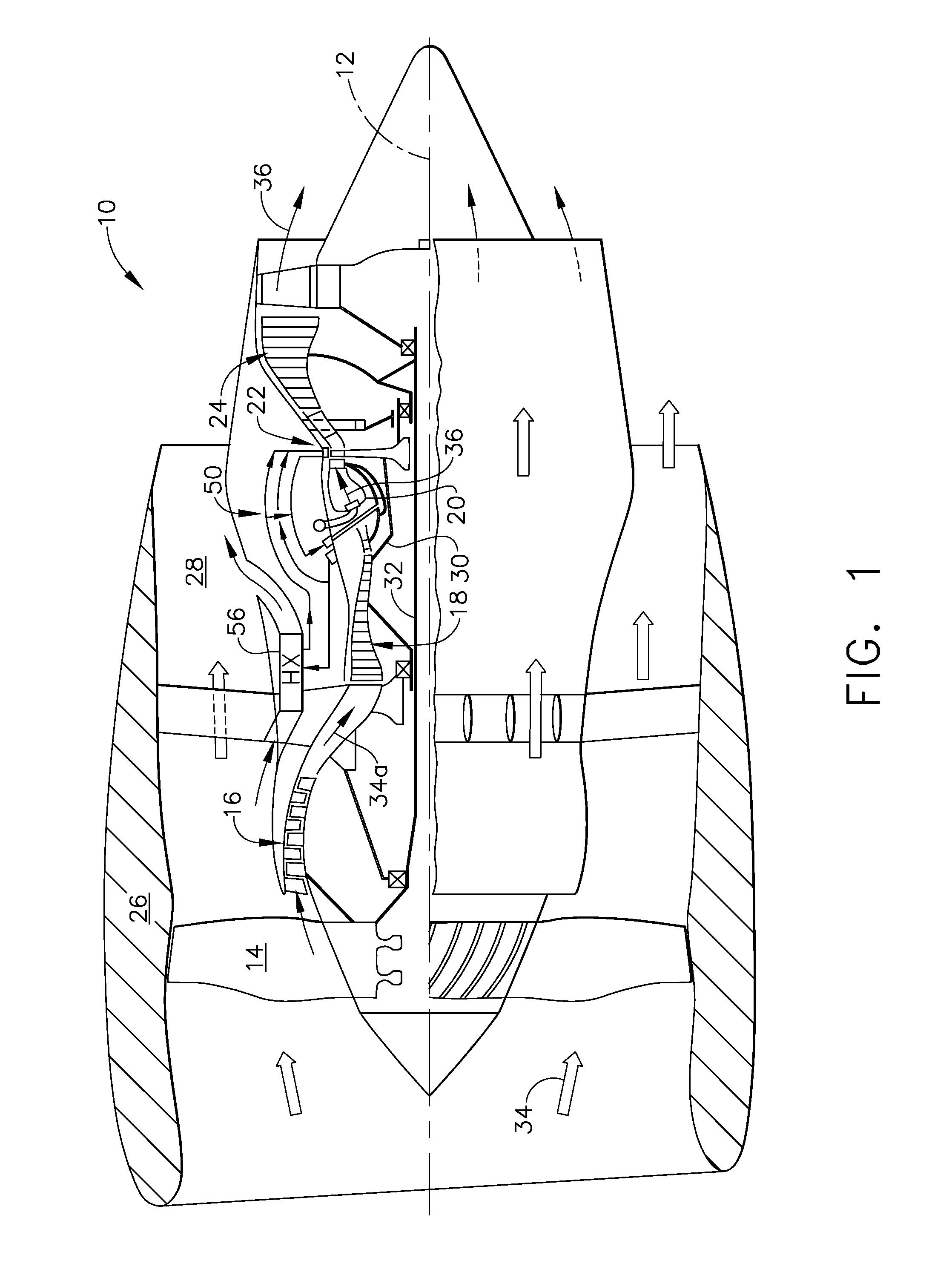 Compound clearance control engine