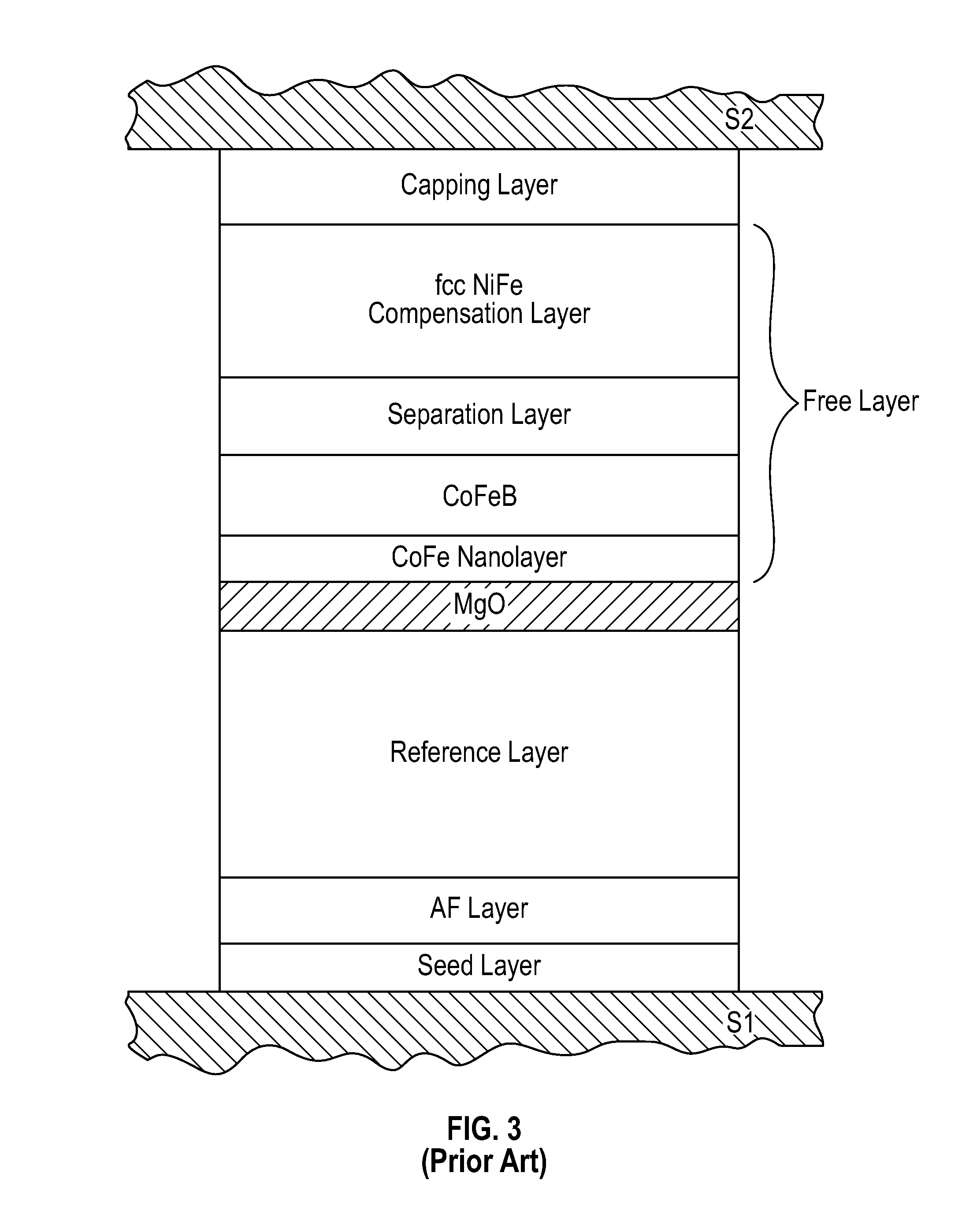 Tunneling magnetoresistive (TMR) device with magnesium oxide tunneling barrier layer and free layer having insertion layer