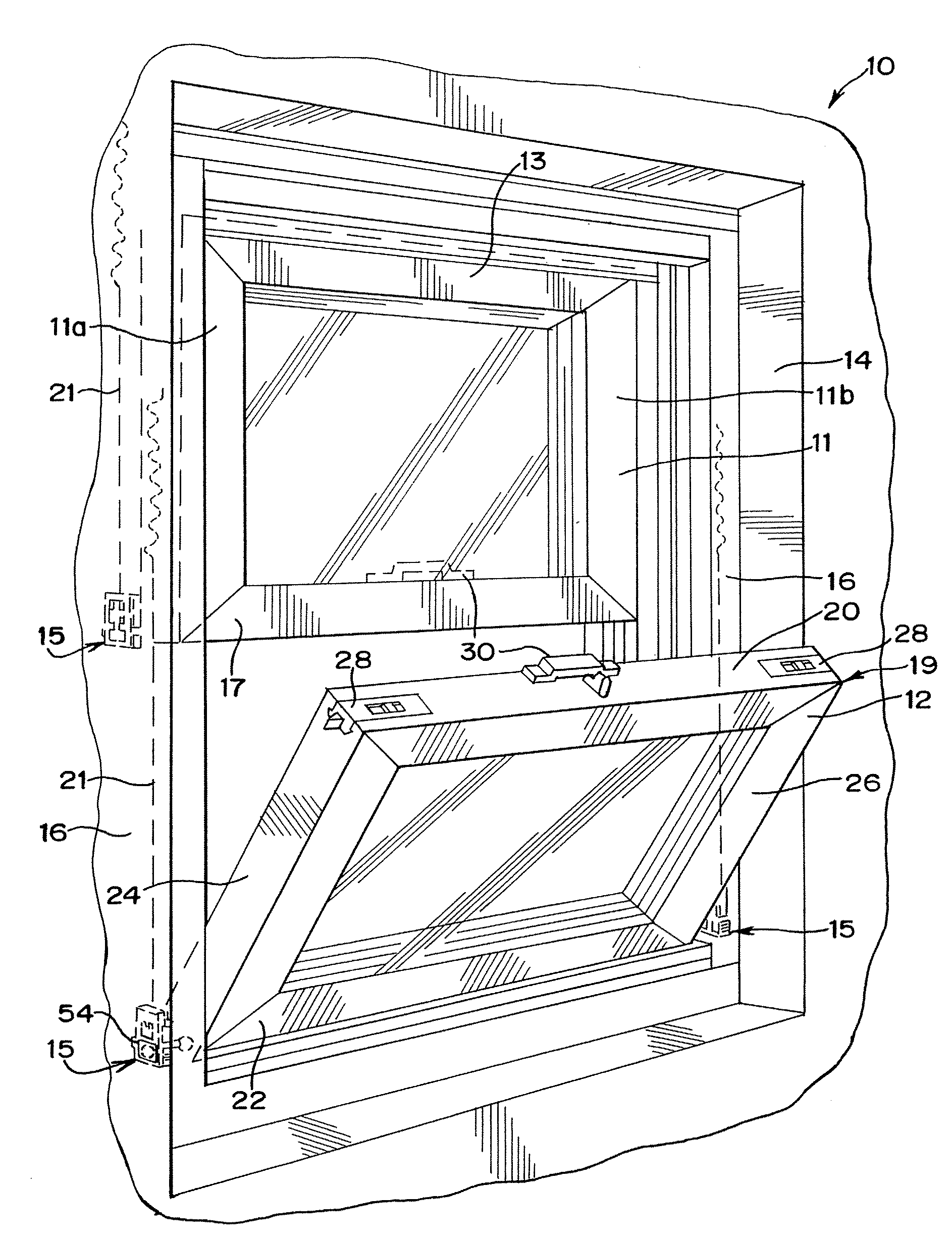 Brake Shoe Assembly For Sash Window Assembly