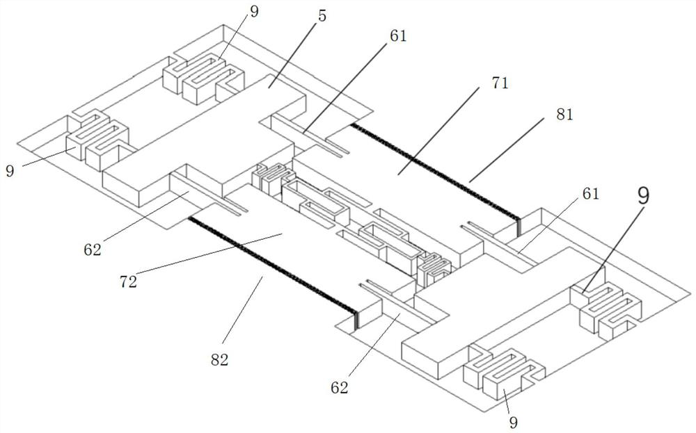 Silicon micro-resonance pressure sensor based on electrostatic excitation piezoresistive detection