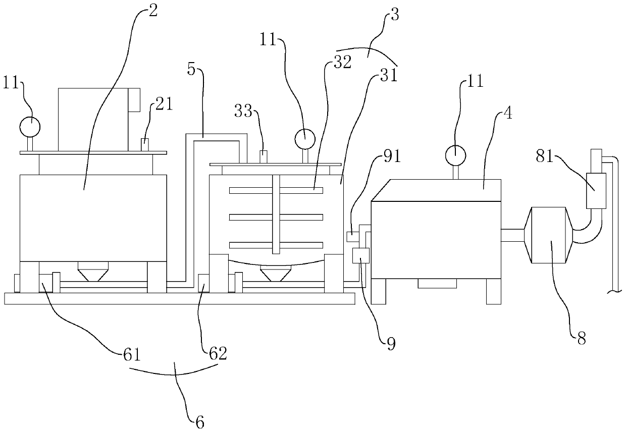 Homogeneous inflation whipping machine