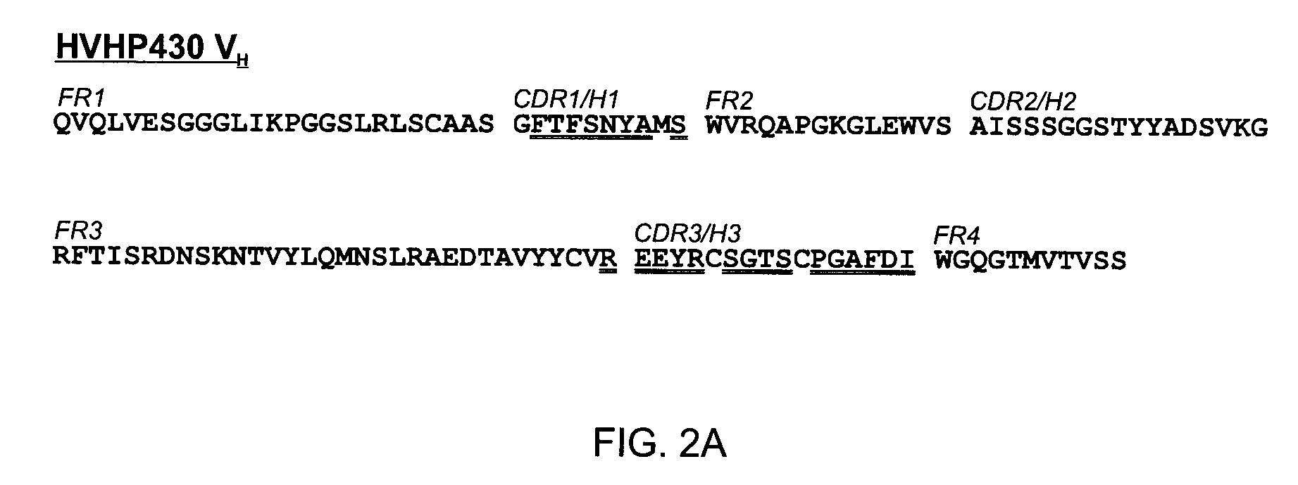 Non-aggregating human vh domains